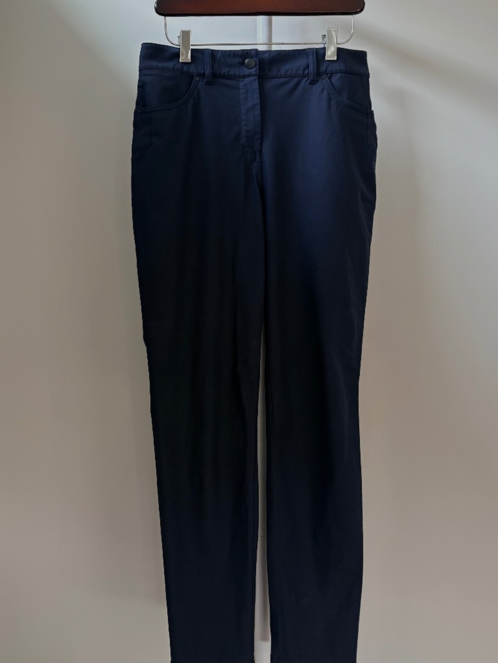 Lululemon City Sleek 5 Pocket High-Rise 7/8 Pant True Navy Size 8